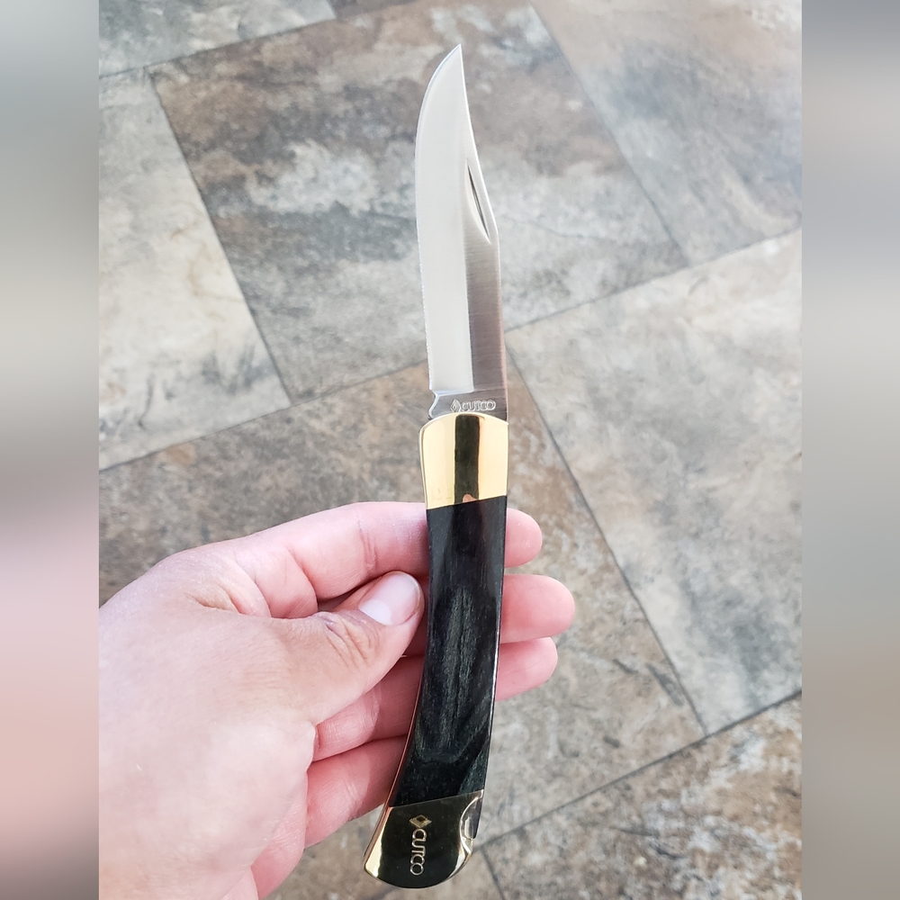 Rare & Vintage Cutco 1889 Pakkawood Folding Knife